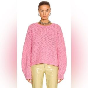 Helmut Lang Heritage Chunky Cropped Pullover Sweater